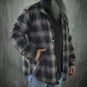 Metal Mulisha Men's Lined Flannel Jacket